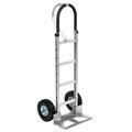 Global Industrial Aluminum Hand Truck Loop Handle, Pneumatic Wheels 168268